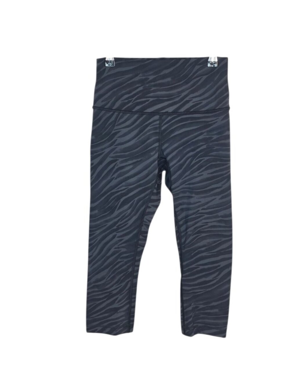 Lululemon Wunder Under High Rise Tight, Cropped, Zebra, Size 4
